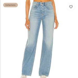 revolve grlfrnd straight leg jeans